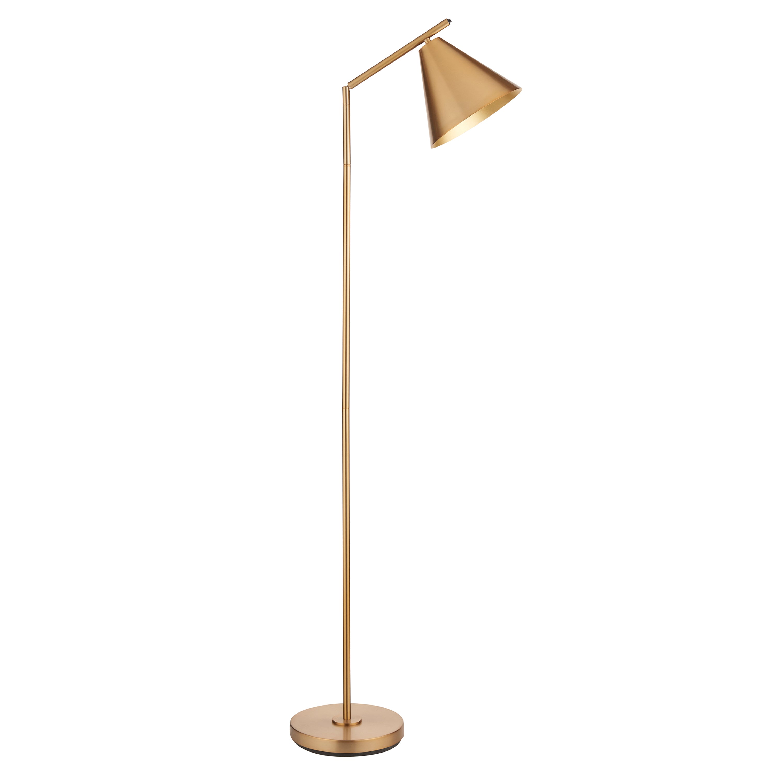 Ariana Antique Brass Floor Lamp